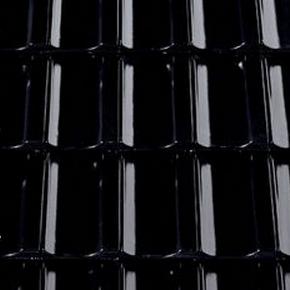 Creaton Optima schwarz glasiert Creaton Optima - schwarz glasiert